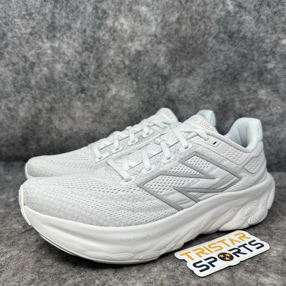 New Balance Fresh Foam 1080 V13 Running Shoes Mens Size 7.5 White M1080W13